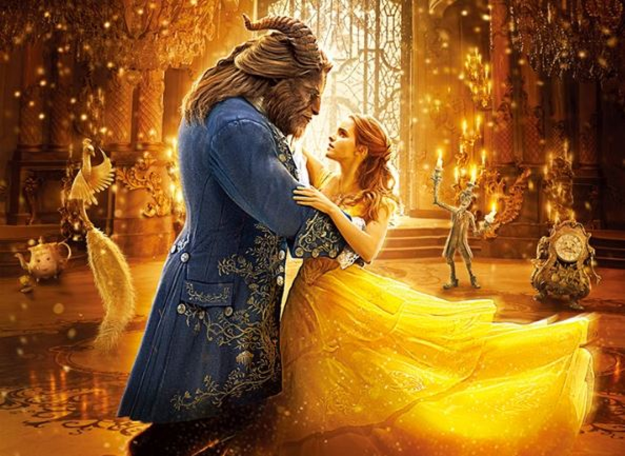 実写版 美女と野獣 の吹き替え声優 キャステル Castel ディズニー情報