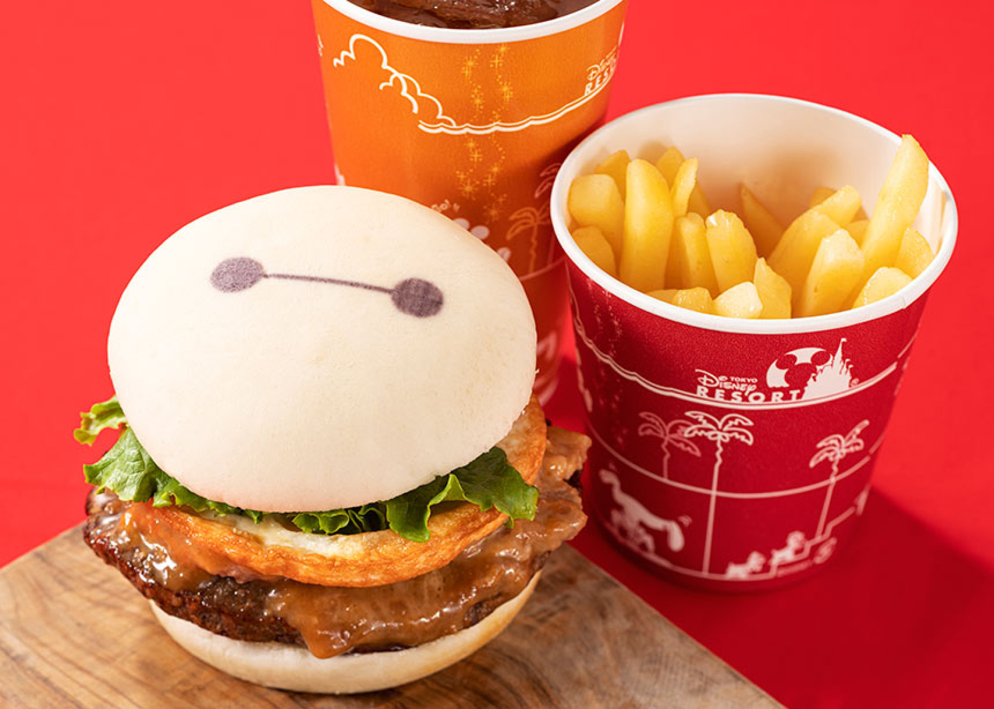 ベイマックス･バーガー（エッグとポーク） キャステル CASTEL ディズニー情報