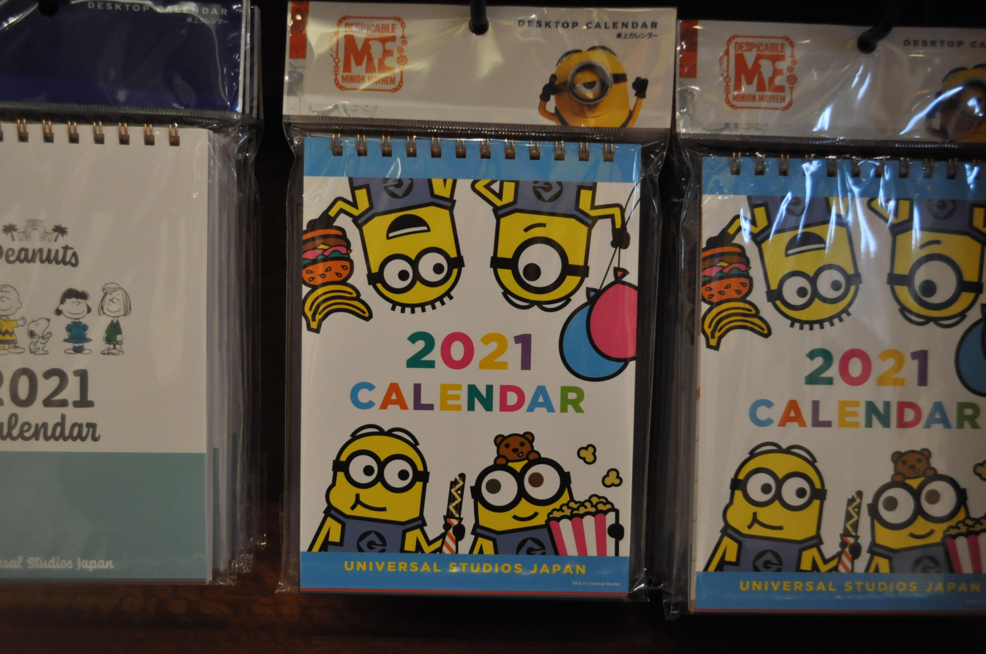 ミニオンの月めくりカレンダー キャステル Castel ディズニー情報