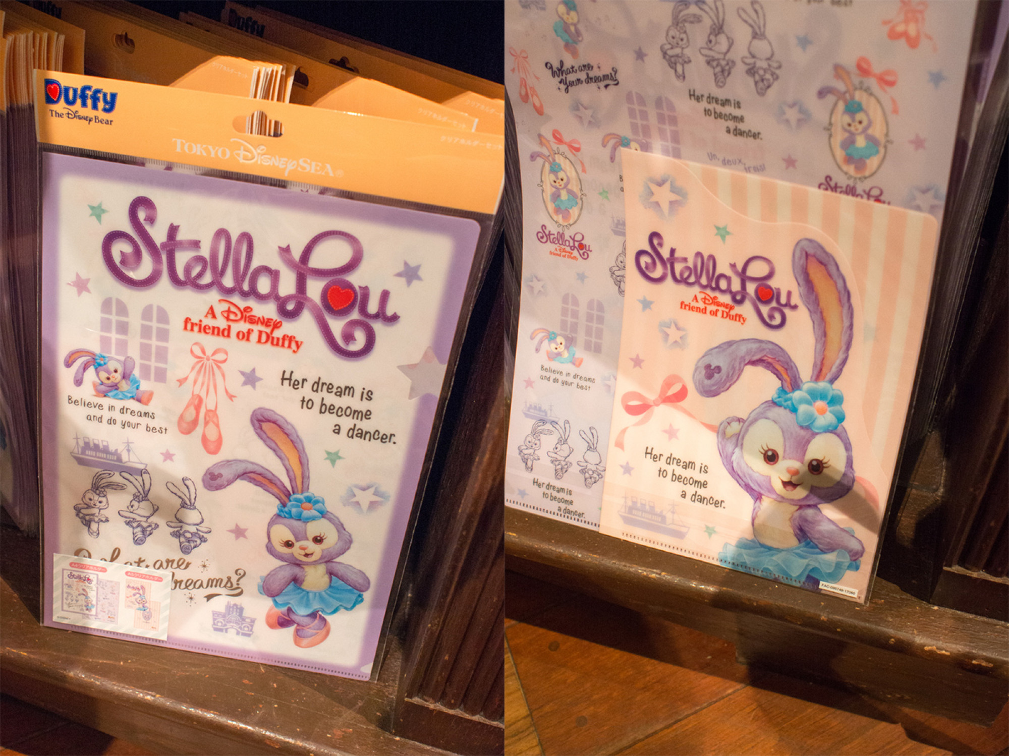 クリアホルダーセット キャステル Castel ディズニー情報