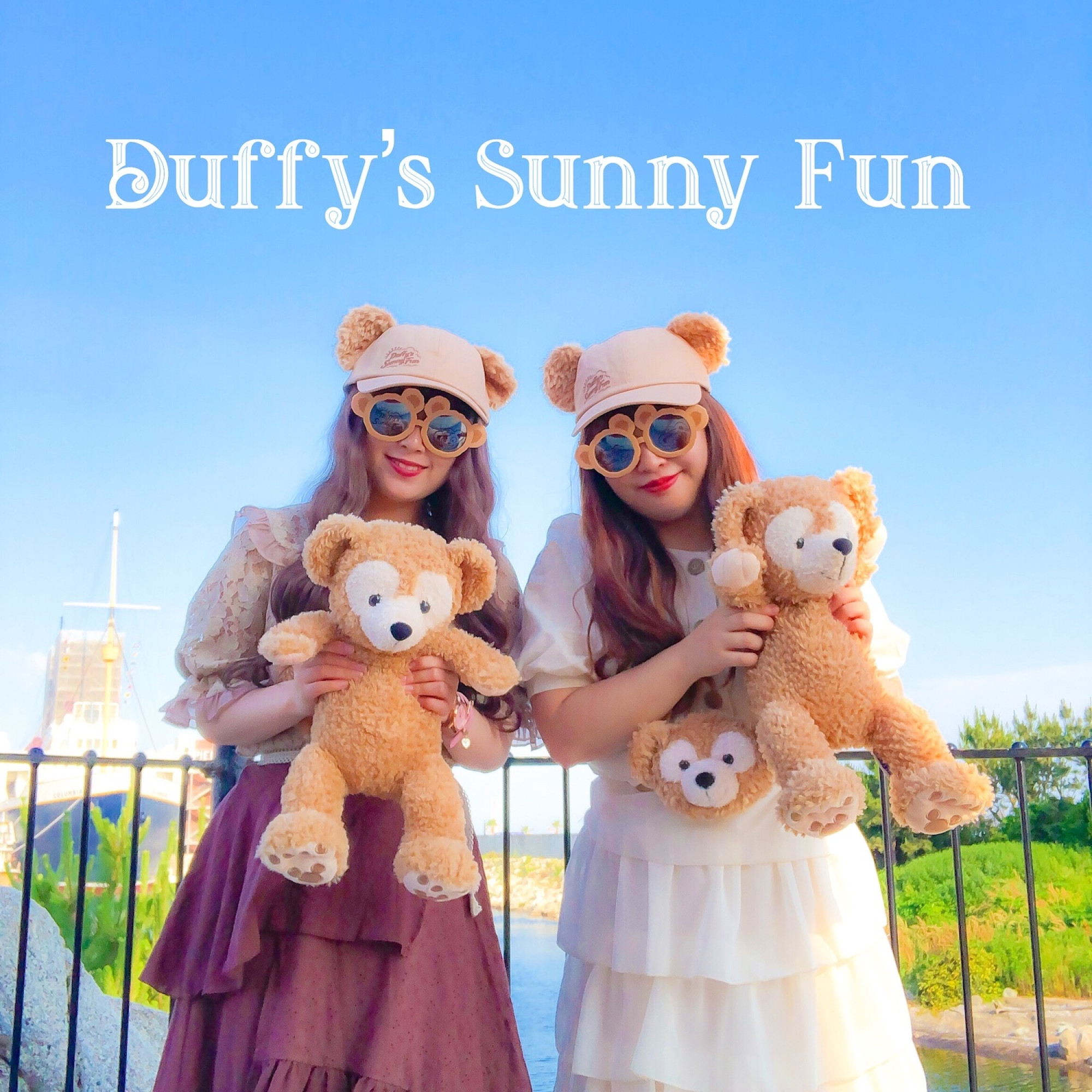 ダッフィーのキャップコーデ キャステル Castel ディズニー情報