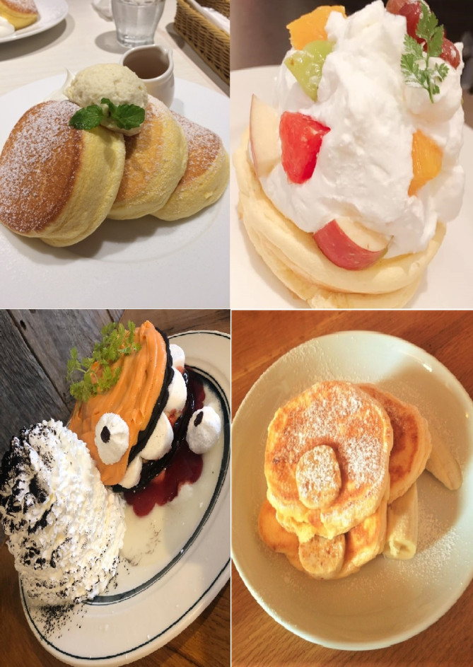 原宿のパンケーキ