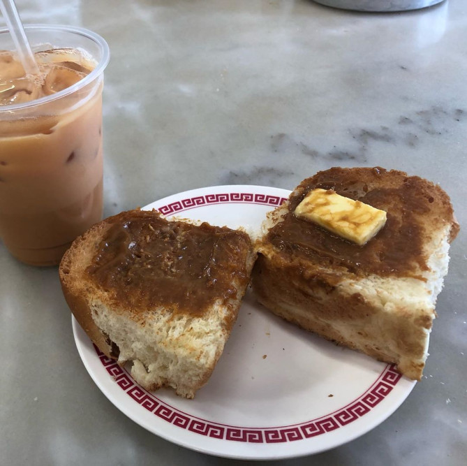 ふわふわのカヤトースト