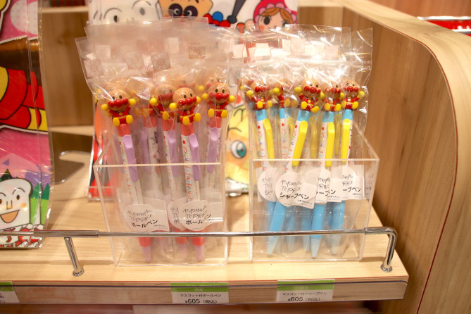 マスコット付きボールペン／シャープペン