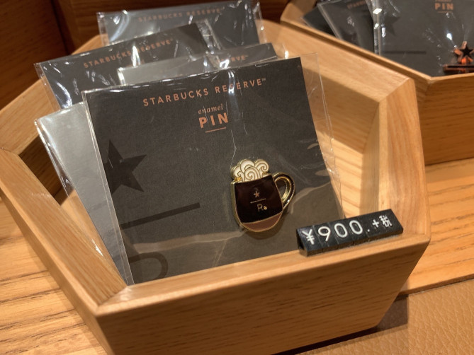 ピンバッジ（コーヒー）