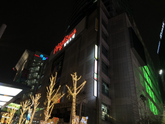 東大門のランドマーク的存在ミリオレ東大門