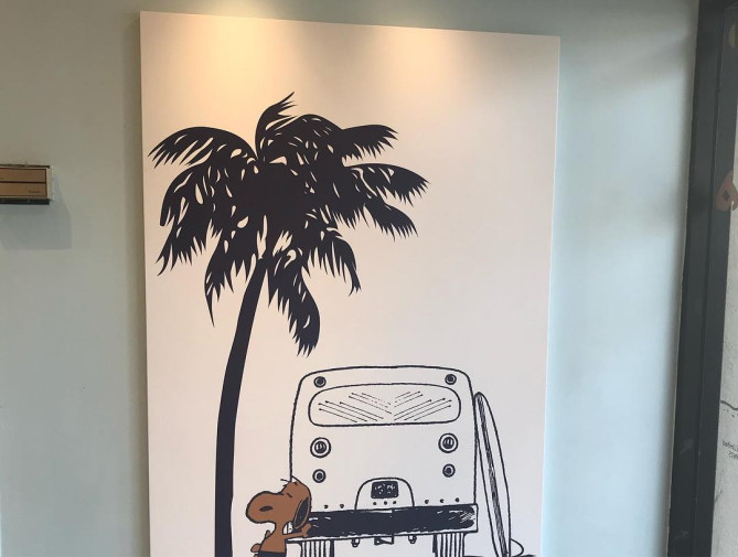 モニ・ホノルルの店内