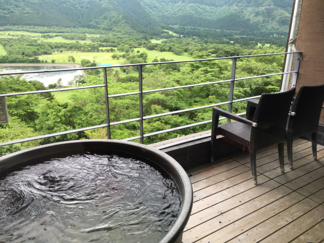 客室テラス・星のあかり箱根