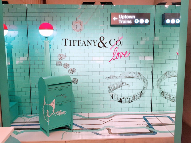 ティファニーカフェのおすすめ撮影スポット