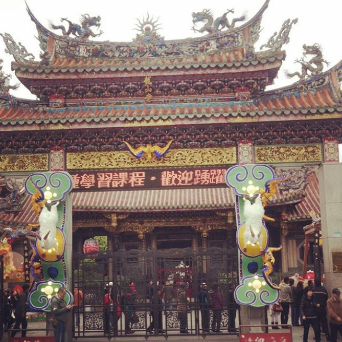 台北の龍山寺