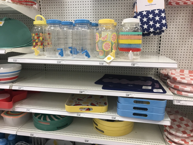 ターゲットの商品