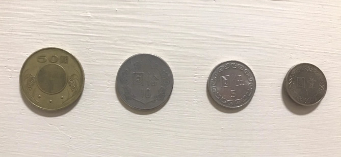 台湾ドルの硬貨