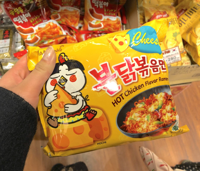 チーズプルダックポックンミョン