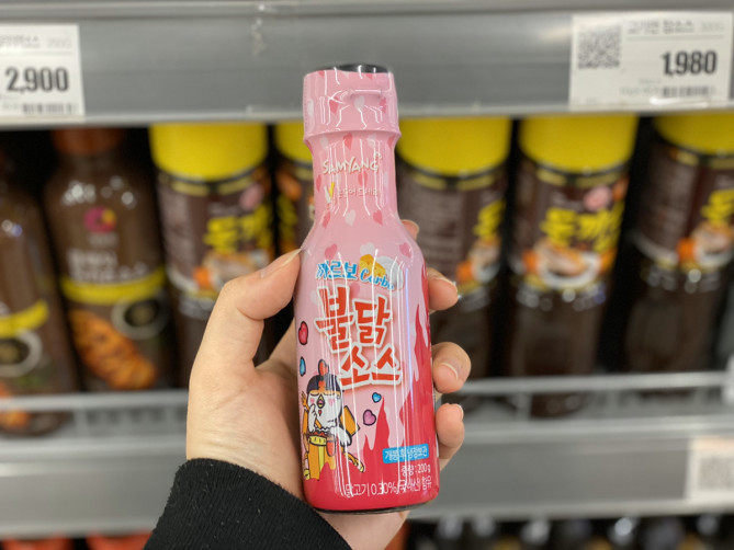 カルボナーラ味のプルダックソース