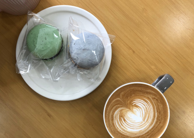 コーヒーとも相性抜群なマカロン