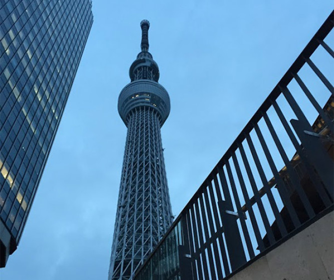 東京の観光地「東京スカイツリー」