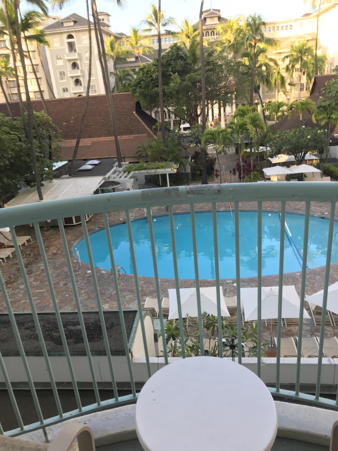 プリンセスカイウラニのプール