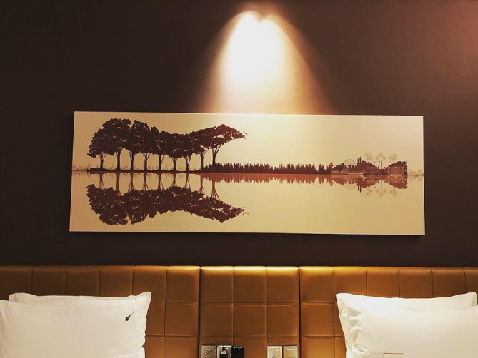 ハードロック・ホテル・シンガポール　インテリア