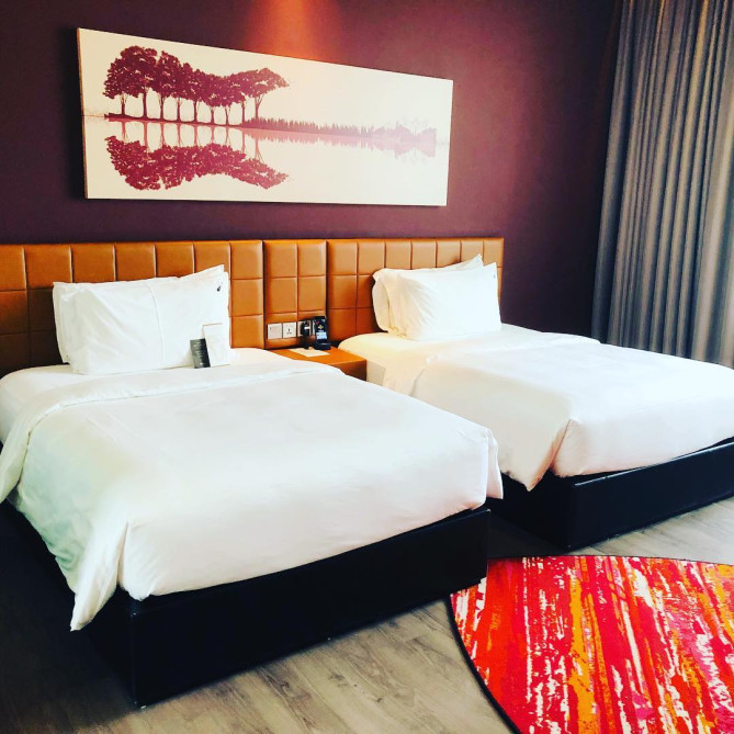 ハードロック・ホテル・シンガポール　部屋