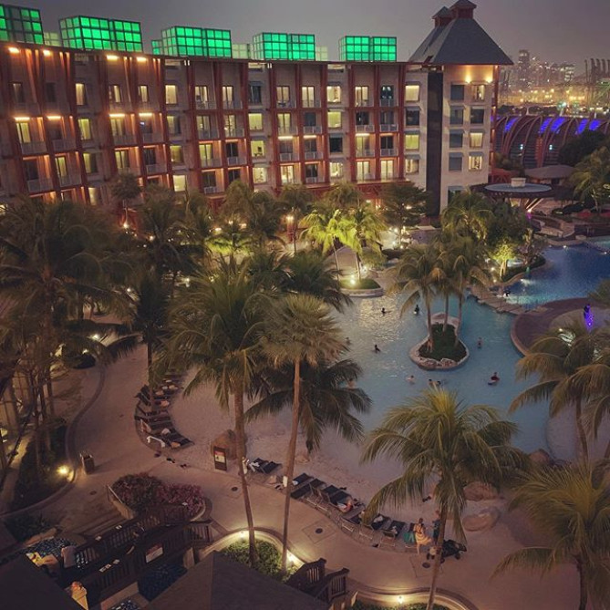 シンガポール ハードロックホテル完全ガイド ユニバまですぐのお部屋やプールを紹介