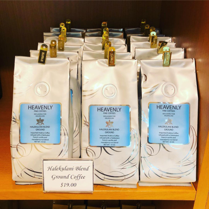 ハレクラニのオリジナルブレンドコーヒー