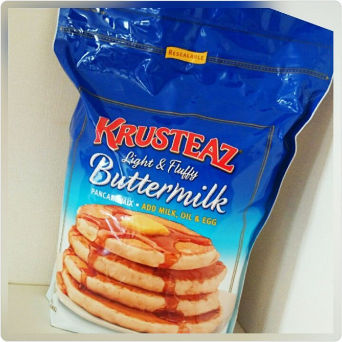 クラスターズのパンケーキミックス