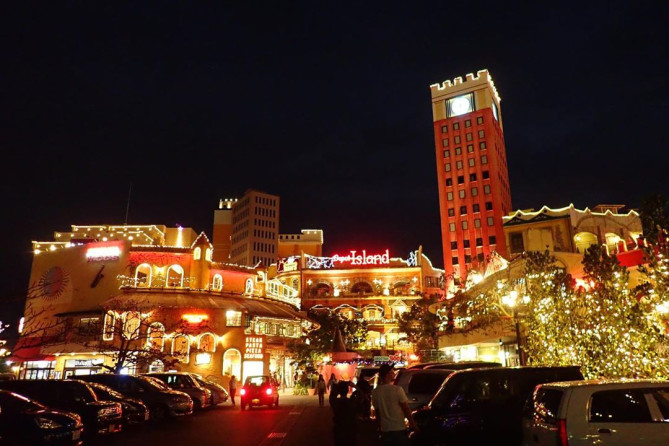 デポアイランド　イルミネーション