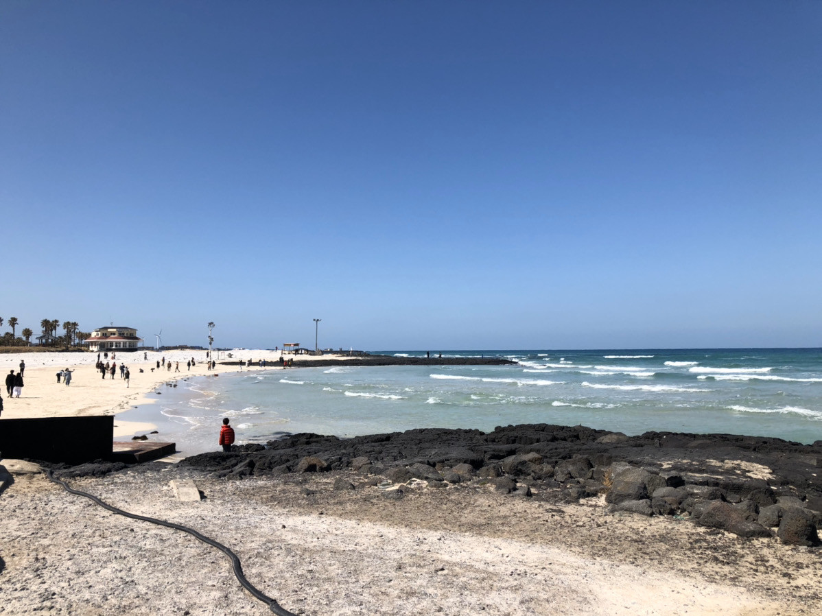 チェジュ島の人気ビーチの1つ ヒョプチェ海水浴場 ミルミ Mirumi お出かけ 旅行メディア