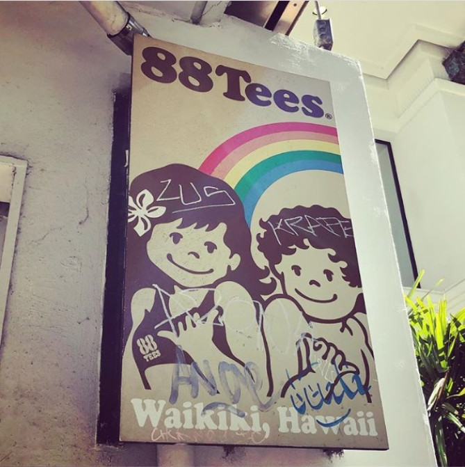 エイティエイトティーズ(88 tees)のオリジナルキャラクター