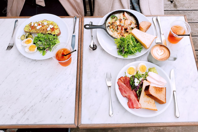 ランチメニューの数々