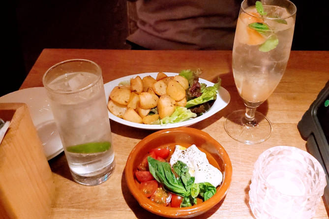 プラネタリウムを見ながら最高のカフェタイム