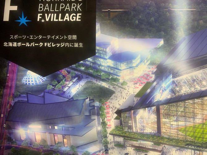 北海道ボールパークのイメージ図