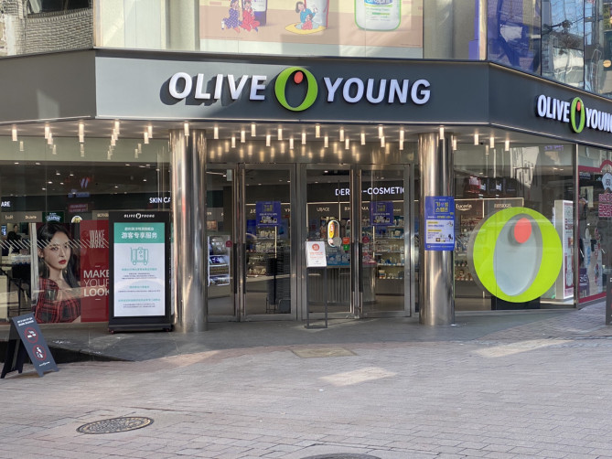 オリーブヤング明洞店