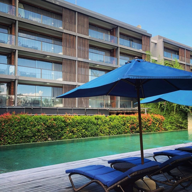 ウォーターマーク・ホテル＆スパ・バリ・ジンバラン　外観