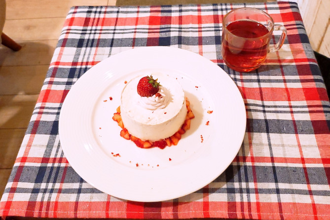 8 joursの季節限定のシフォンケーキ