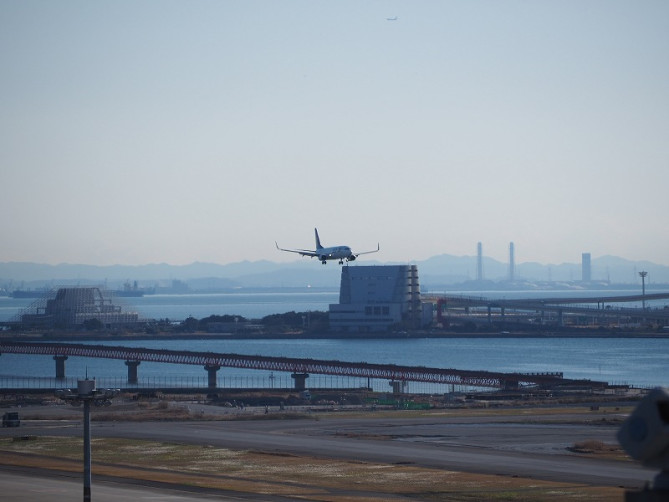羽田空港周辺の景色