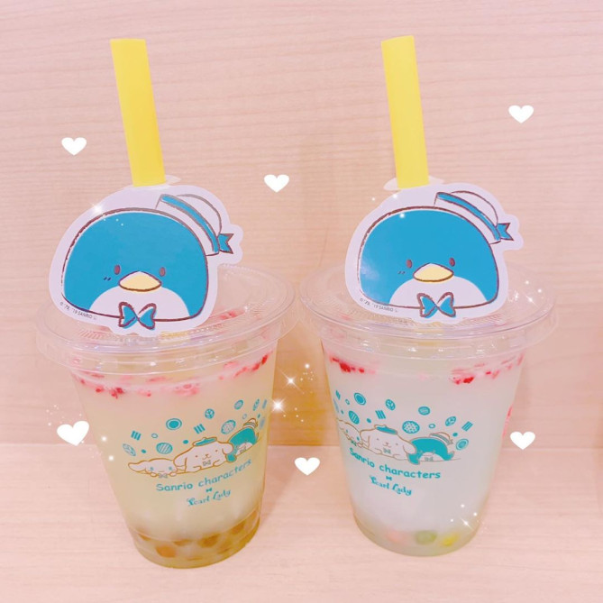 「カラータピオカ」を使用したドリンク