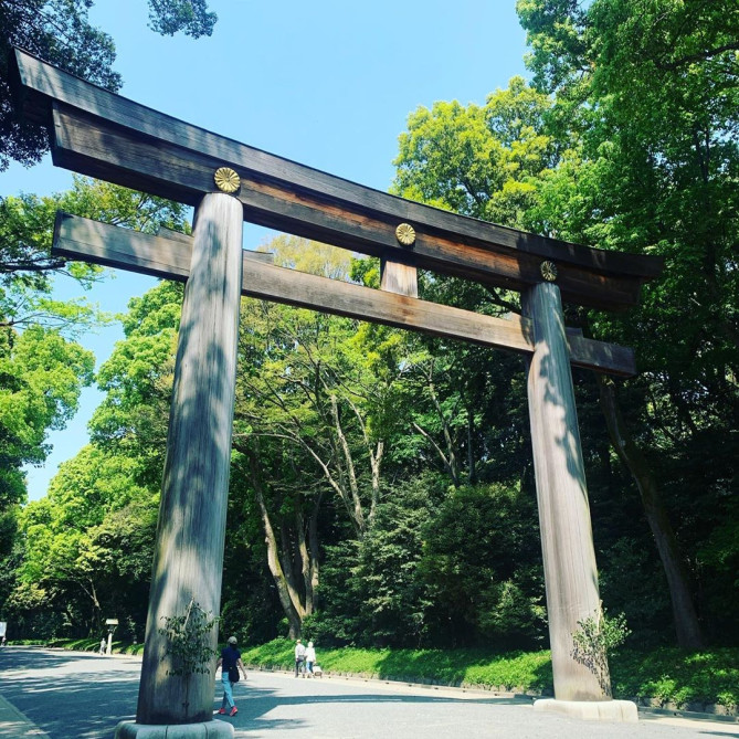 明治神宮　大鳥居