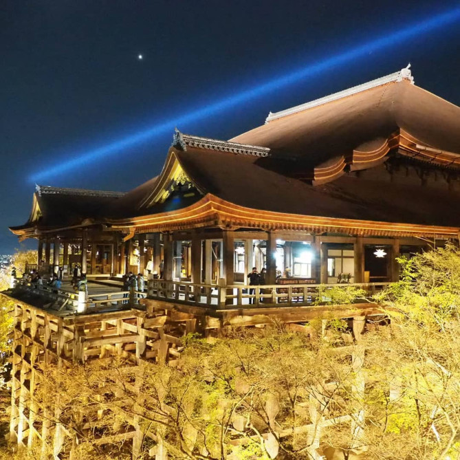 清水寺 ライトアップ