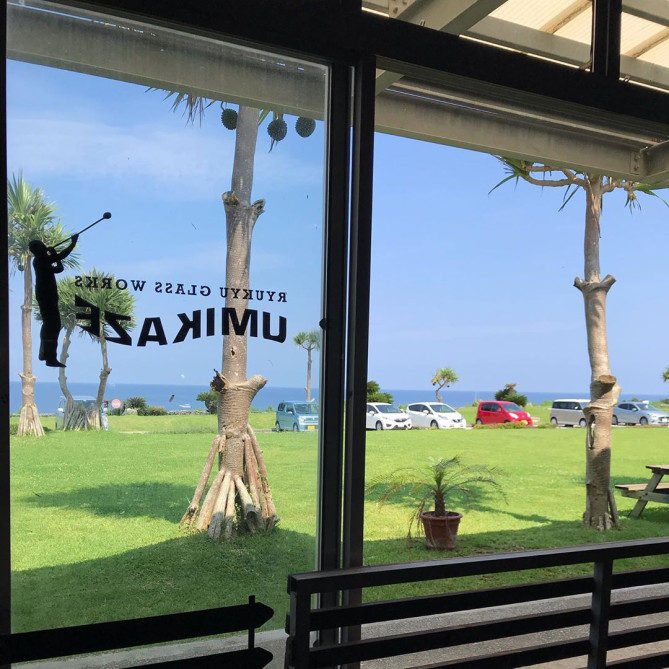 RYUKYU GLASS WORKS 海風 景観