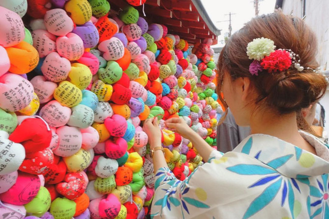 八坂庚申堂　祈願方法