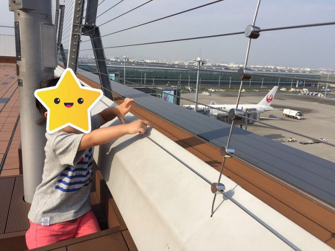 子供にも人気の第2展望デッキ