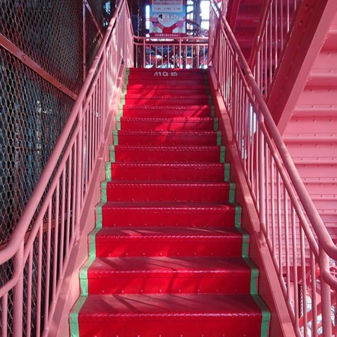 東京タワーの外階段