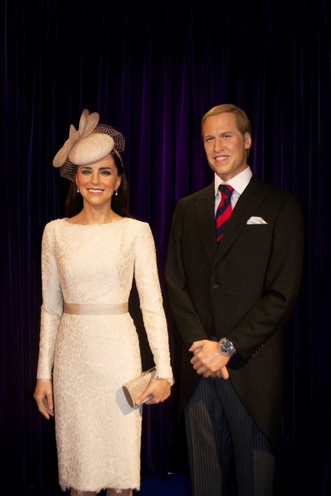 ウィリアム王子とキャサリン妃（マダムタッソー東京）