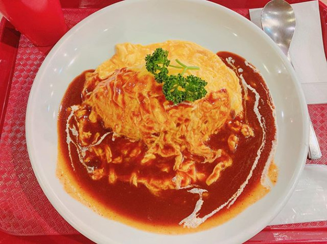 横濱たちばな亭の「オムライス」