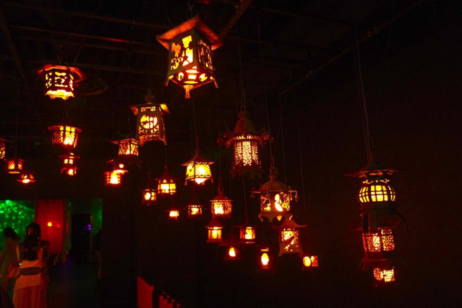 アートアクアリウム美術館 GINZA：銀座万燈籠