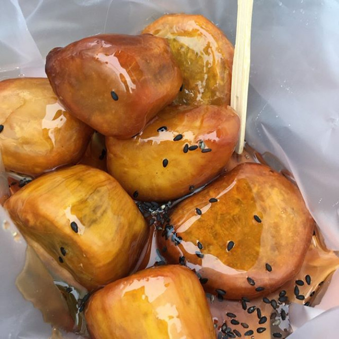 おいもやさんの「大学いも」