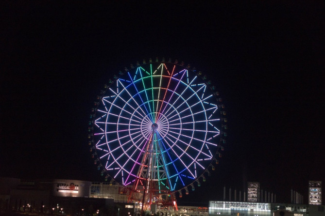 お台場海浜公園の見どころ：⑤ロマンチックな夜景