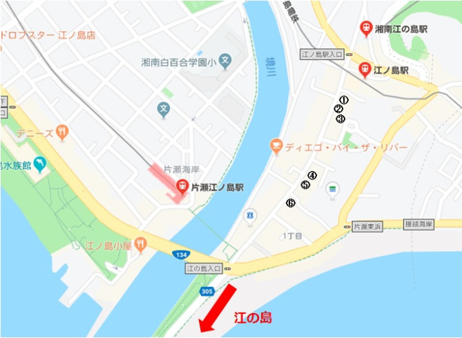 江の島周辺