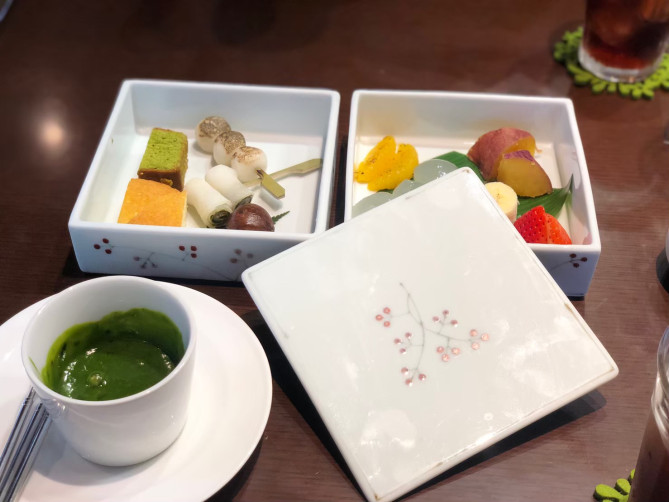 ジュヴァンセル祇園店の「抹茶フォンデュ」